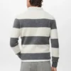Polo en maille de laine mélangée Polo en maille de laine mélangée