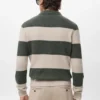 Polo en maille de laine mélangée Polo en maille de laine mélangée