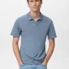 Polo en piqué de coton