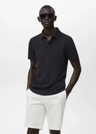 Polo en piqué de coton Polo en piqué de coton