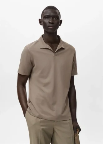 Polo en piqué de coton Polo en piqué de coton