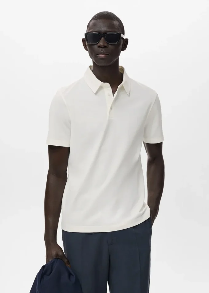 Polo en piqué de coton Polo en piqué de coton