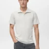 Polo en piqué de coton