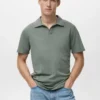 Polo en piqué de coton