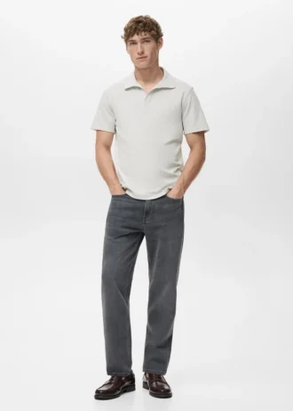 Polo en piqué de coton