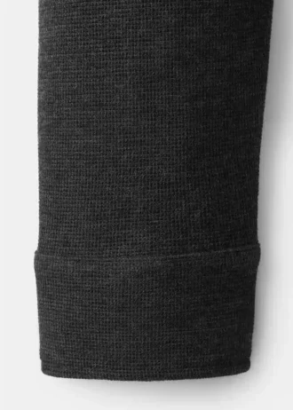 Polo en tricot structuré