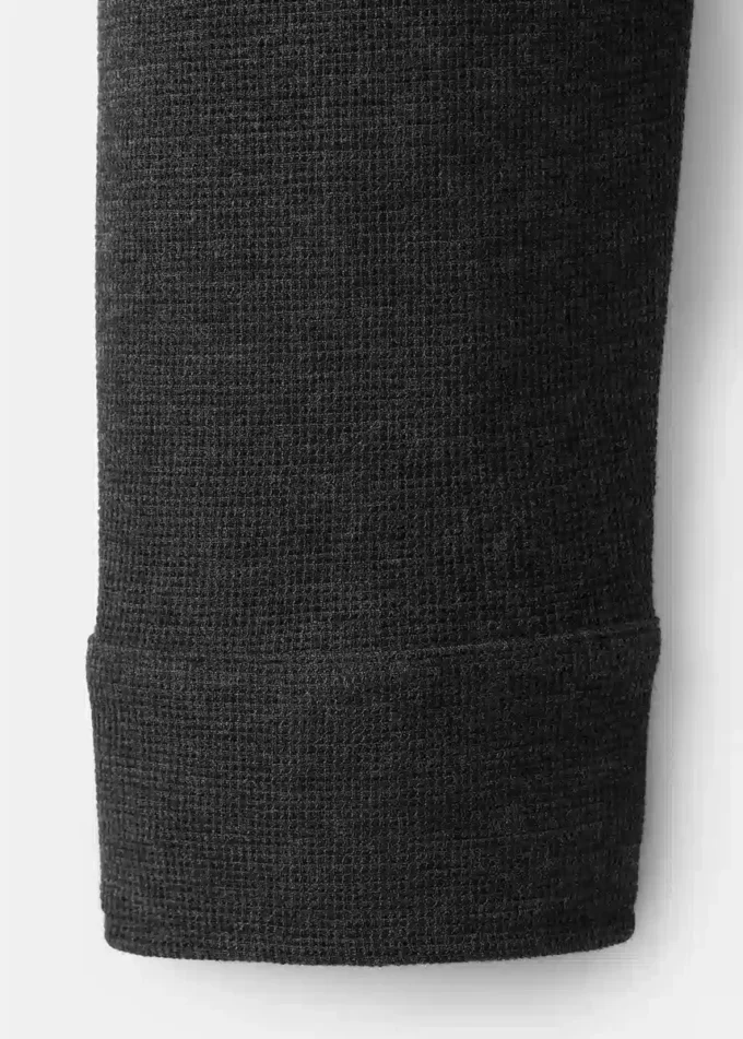 Polo en tricot structuré
