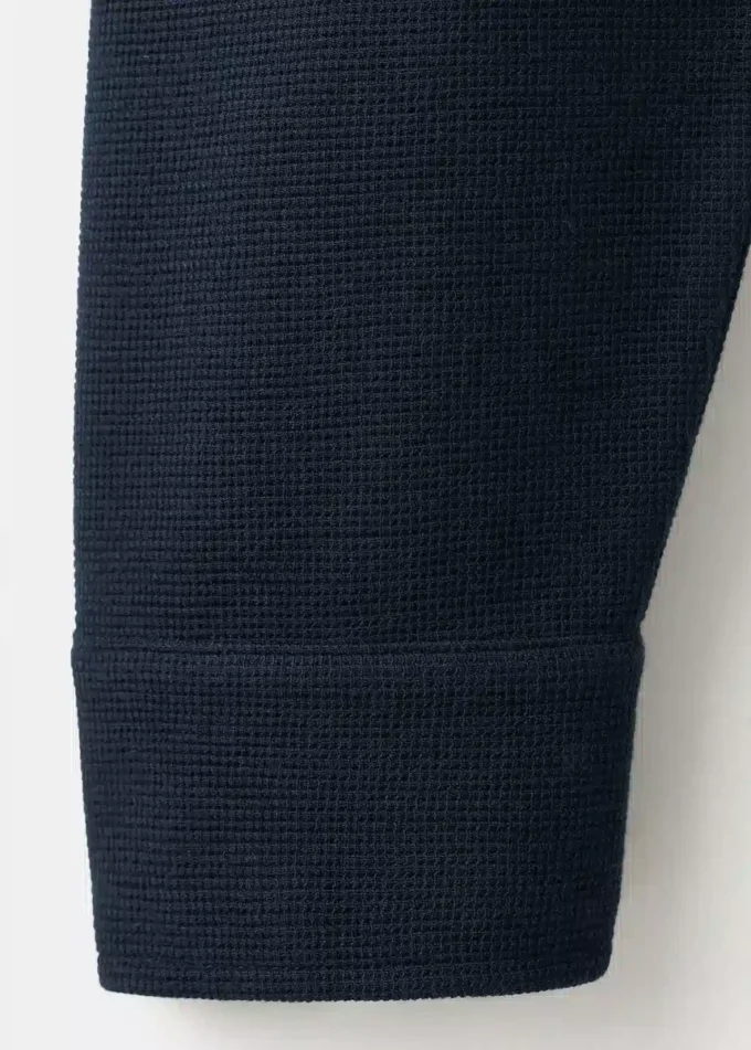 Polo en tricot structuré