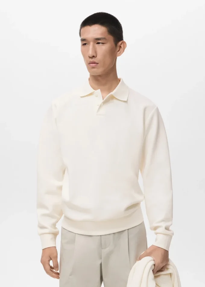 Polo sweat-shirt coupe classique Polo sweat-shirt coupe classique