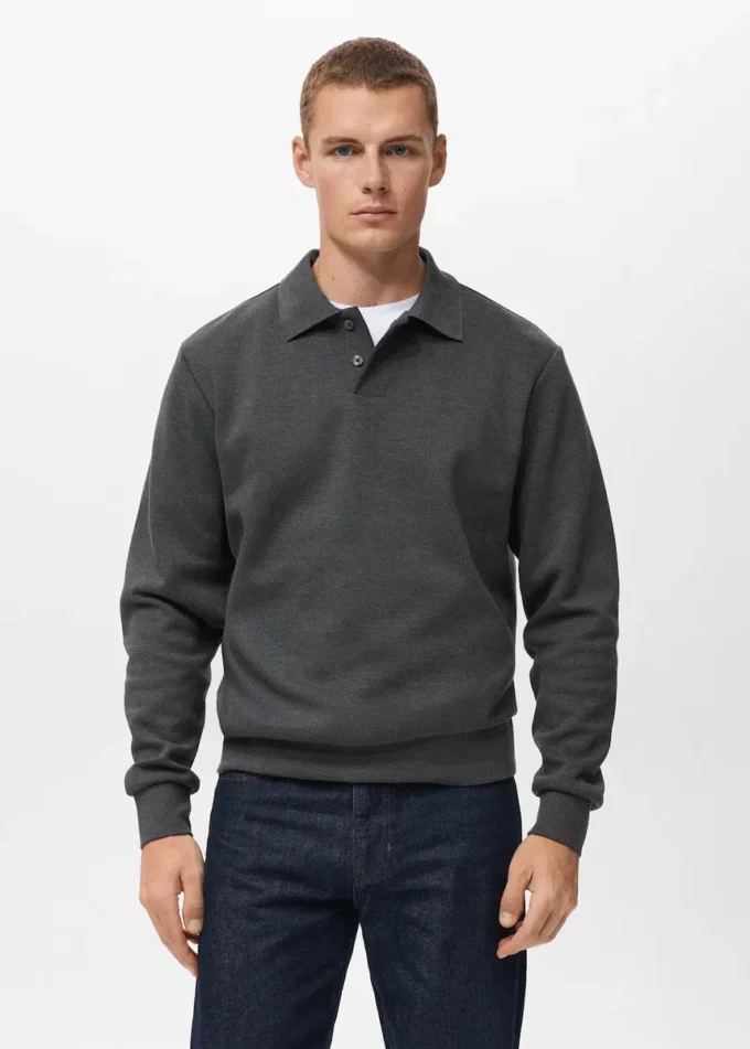 Polo sweat-shirt coupe classique Polo sweat-shirt coupe classique