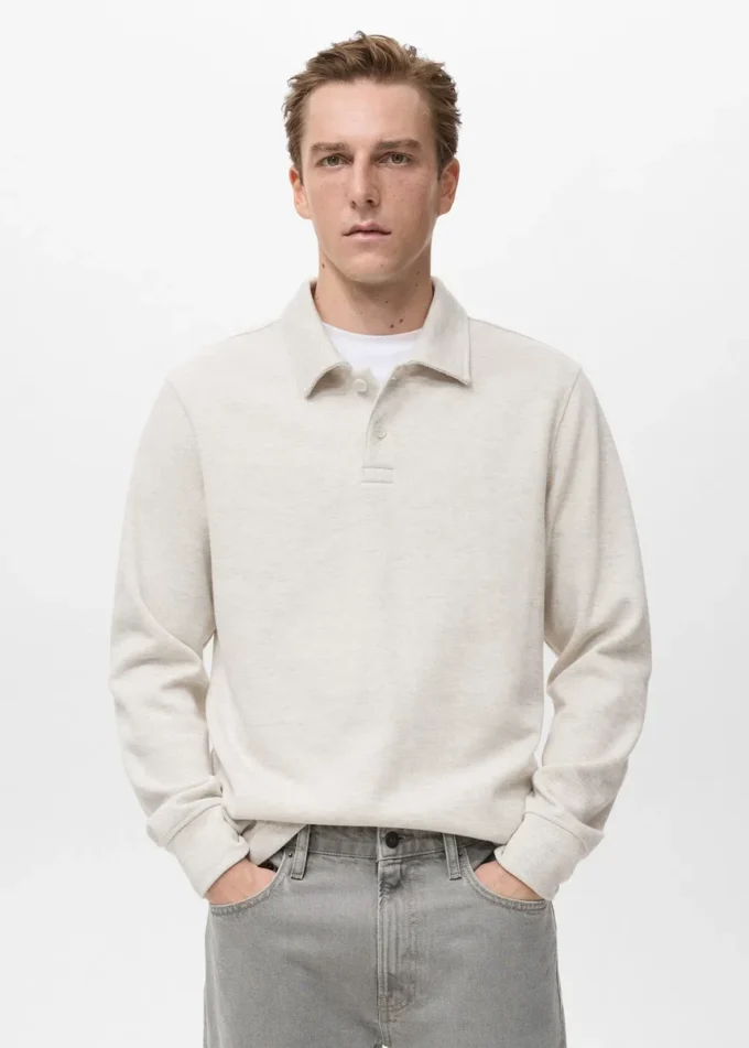 Polo sweat-shirt coupe classique Polo sweat-shirt coupe classique