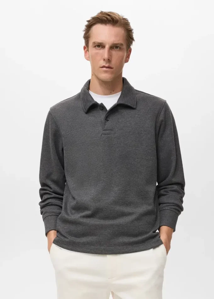 Polo sweat-shirt coupe classique Polo sweat-shirt coupe classique