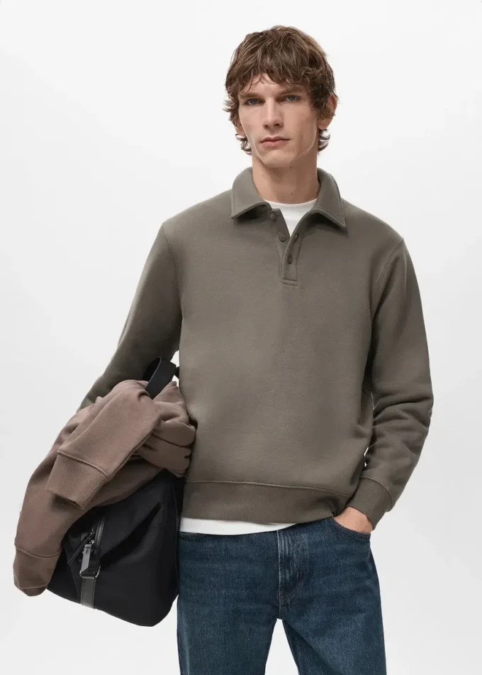 Polo sweat-shirt coupe classique Polo sweat-shirt coupe classique