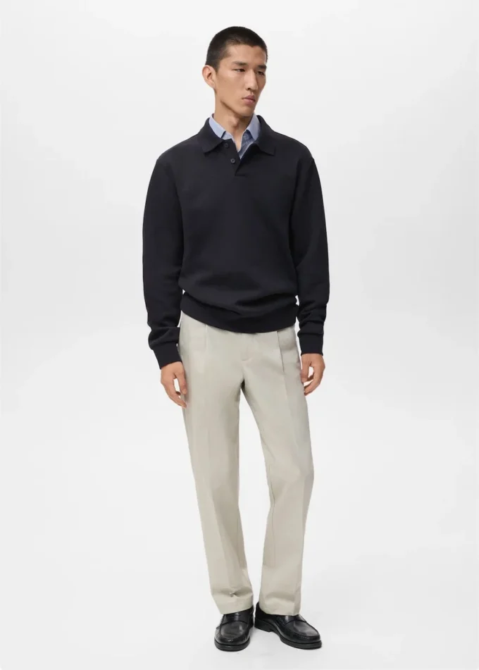 Polo sweat-shirt coupe classique Polo sweat-shirt coupe classique