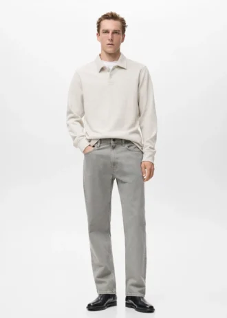 Polo sweat-shirt coupe classique