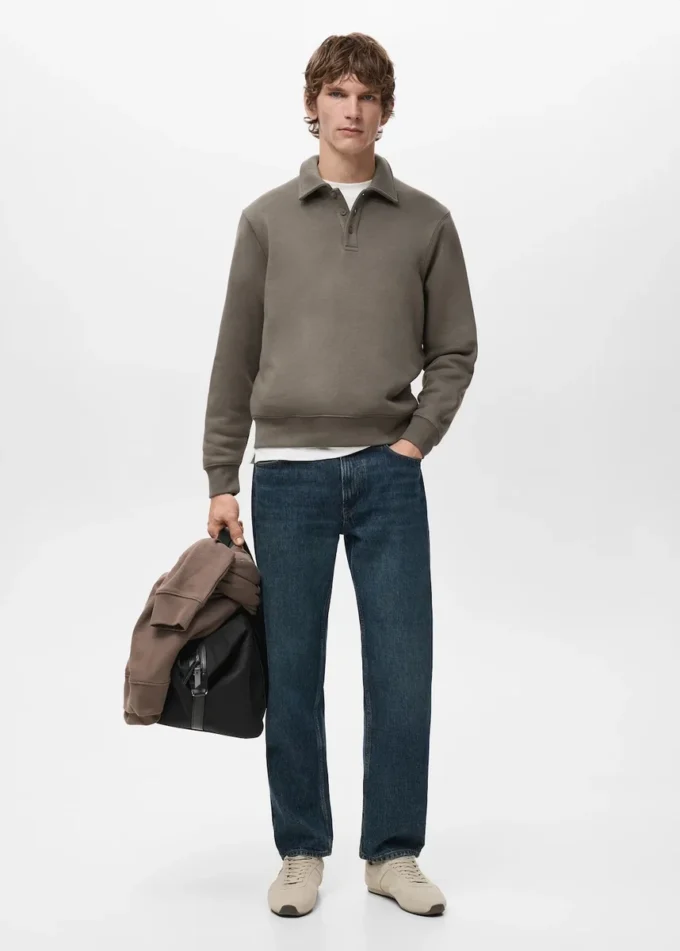 Polo sweat-shirt coupe classique Polo sweat-shirt coupe classique