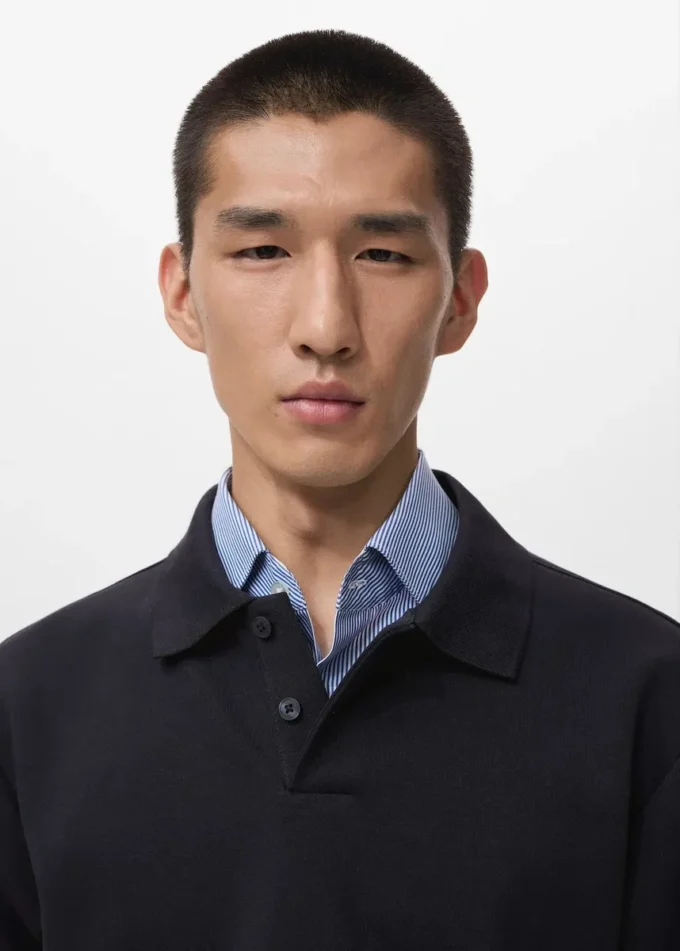 Polo sweat-shirt coupe classique Polo sweat-shirt coupe classique
