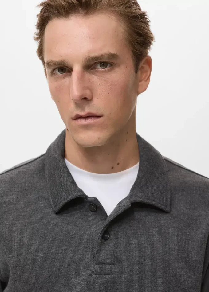 Polo sweat-shirt coupe classique Polo sweat-shirt coupe classique