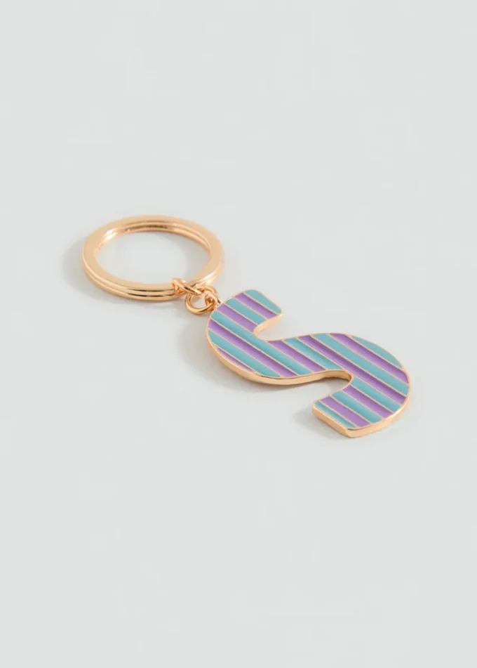 Porte-clés avec initiales