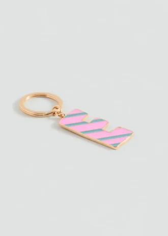 Porte-clés avec initiales