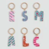Porte-clés avec initiales