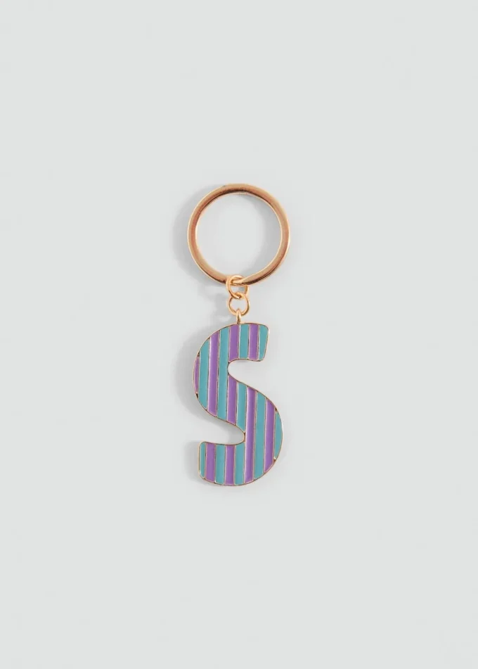 Porte-clés avec initiales