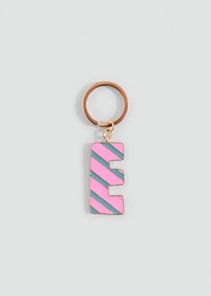 Porte-clés avec initiales