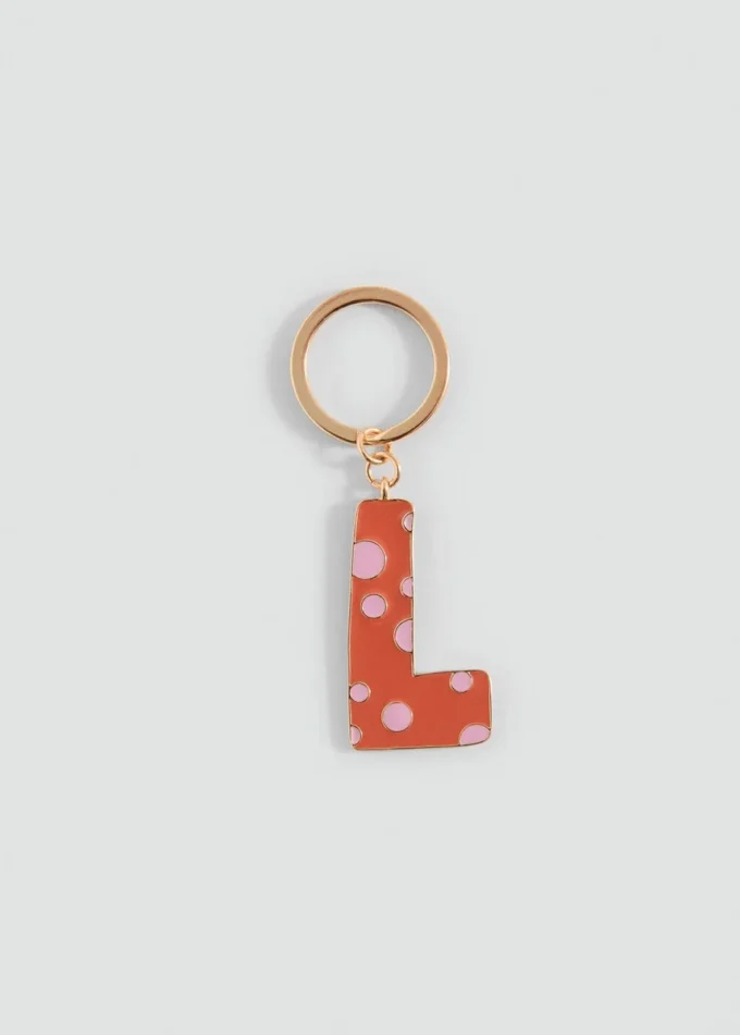 Porte-clés avec initiales