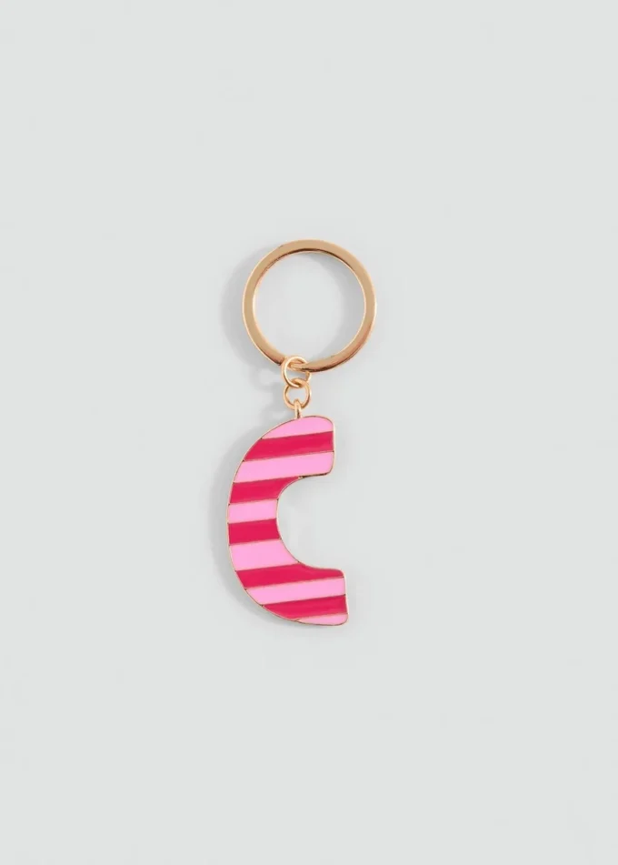 Porte-clés avec initiales