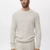 Pull 100 % coton moucheté Pull 100 % coton moucheté