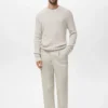 Pull 100 % coton moucheté Pull 100 % coton moucheté