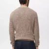 Pull 100 % coton moucheté