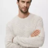 Pull 100 % coton moucheté Pull 100 % coton moucheté