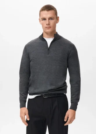 Pull 100 % laine mérinos avec col Perkins Pull 100 % laine mérinos avec col Perkins