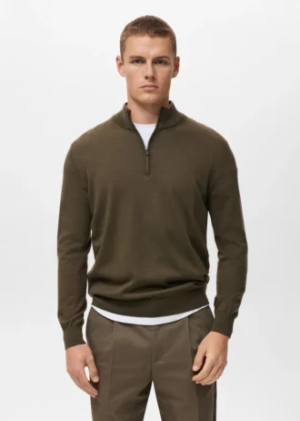 Pull 100 % laine mérinos avec col Perkins Pull 100 % laine mérinos avec col Perkins