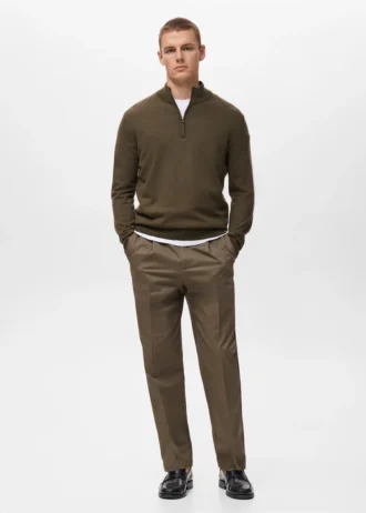 Pull 100 % laine mérinos avec col Perkins Pull 100 % laine mérinos avec col Perkins
