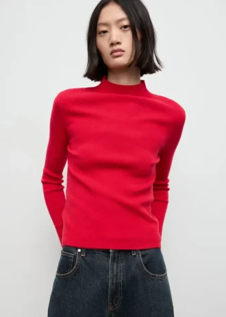 Pull ajusté avec encolure Perkins