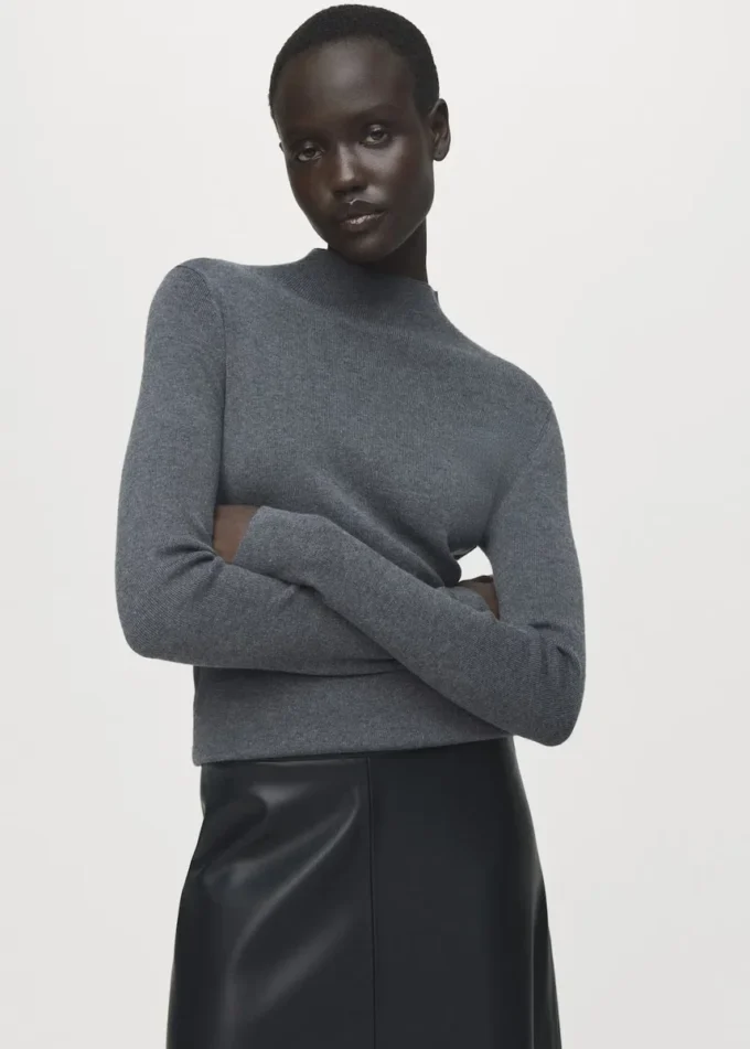 Pull ajusté avec encolure Perkins Pull ajusté avec encolure Perkins