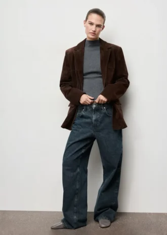 Pull ajusté avec encolure Perkins