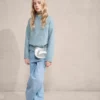 Pull avec détails en strass Pull avec détails en strass