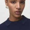 Pull à col chemise