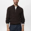 Pull à col Perkins 100 % coton