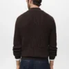 Pull à col Perkins 100 % coton