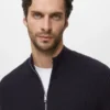 Pull à col Perkins 100 % coton