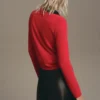 Pull à col polo et manches longues