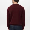 Pull à col rond 100 % laine mérinos