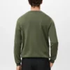 Pull à col rond 100 % laine mérinos