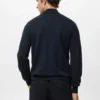 Pull à col roulé 100 % laine