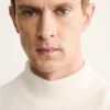 Pull à col roulé 100 % laine