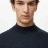 Pull à col roulé 100 % laine